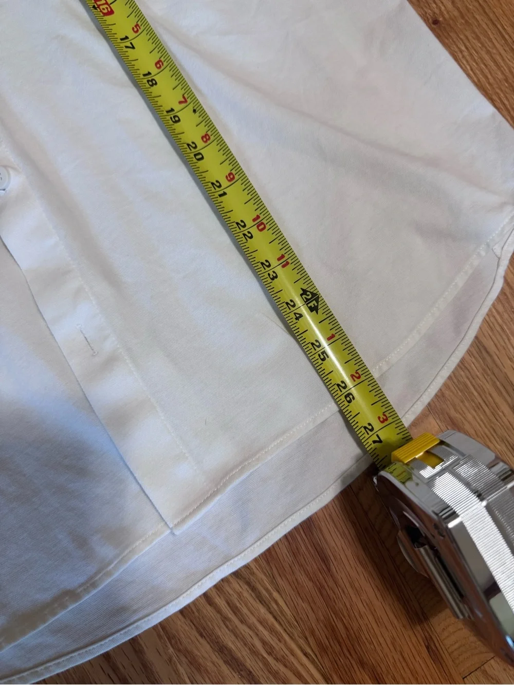 Lululemon Shirt Medium White Commission Long Sleeve Button Down Athletic Fit Men - Picture 8 of 9